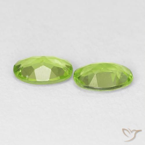 1.33 ct natürliche Mittelgrün Peridot-Edelsteine, Oval, VVS