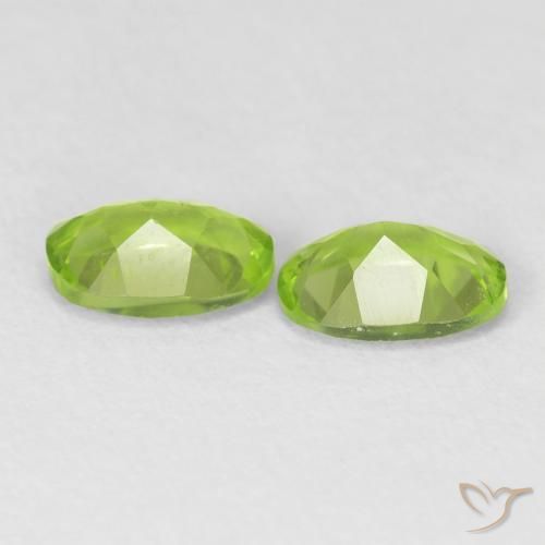 1.75 ct natürliche gelblich-grün Peridot-Edelsteine, Oval, VVS-VS