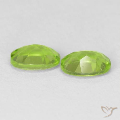 1.82 ct natürliche Lebendiges grün Peridot-Edelsteine, Oval, VVS-VS