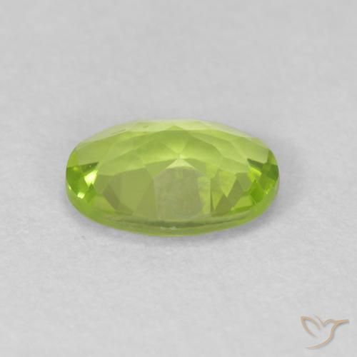 9,17 ctw natürlicher hellgrün Peridot, Oval, VVS