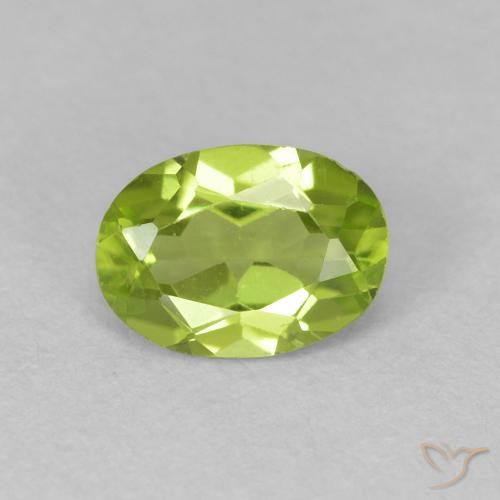 9,17 ctw natürlicher Lebendiges grün Peridot, Oval, VVS