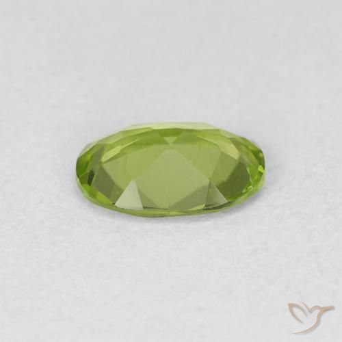 9,17 ctw natürlicher Lebendiges grün Peridot, Oval, VVS-VS