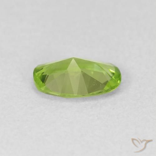 9,17 ctw natürlicher gelblich-grün Peridot, Oval, VVS-VS