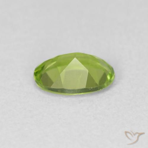9,17 ctw natürlicher Lebendiges grün Peridot, Oval, VVS-VS