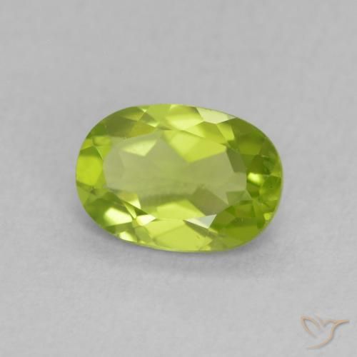 9,17 ctw natürlicher Lebendiges grün Peridot, Oval, VS