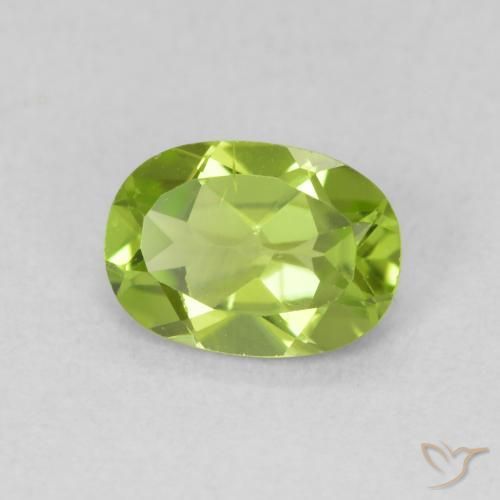 9,17 ctw natürlicher Lebendiges grün Peridot, Oval, VS