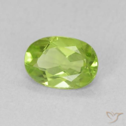 9,17 ctw natürlicher Lebendiges grün Peridot, Oval, VS