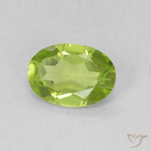 9,17 ctw natürlicher Lebendiges grün Peridot, Oval, VS