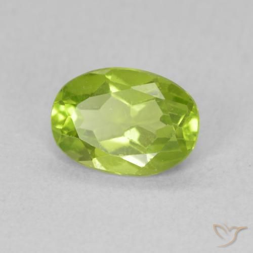9,17 ctw natürlicher Lebendiges grün Peridot, Oval, VS