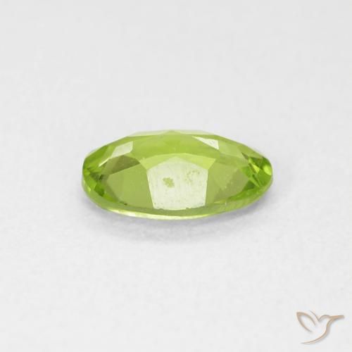9,17 ctw natürlicher Lebendiges grün Peridot, Oval, VVS-VS