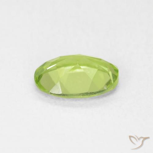 9,17 ctw natürlicher Mittelgrün Peridot, Oval, VVS-VS