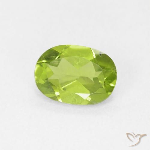 9,17 ctw natürlicher Lebendiges grün Peridot, Oval, VS