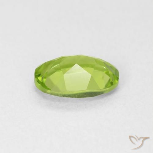9,17 ctw natürlicher Mittelgrün Peridot, Oval, VVS-VS
