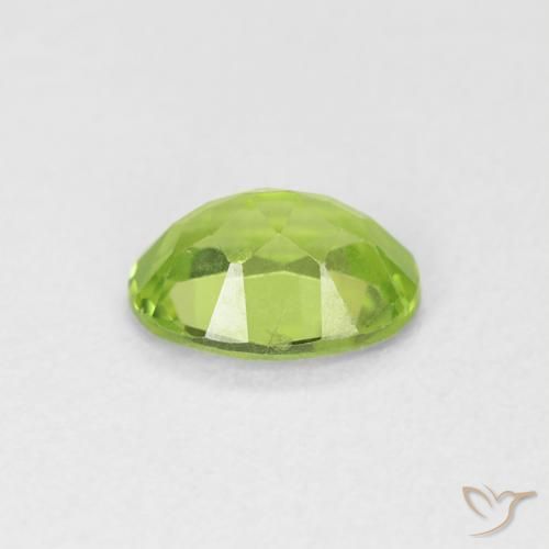 9,17 ctw natürlicher hellgrün Peridot, Oval, VVS-VS