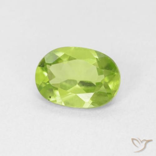9,17 ctw natürlicher Lebendiges grün Peridot, Oval, VS