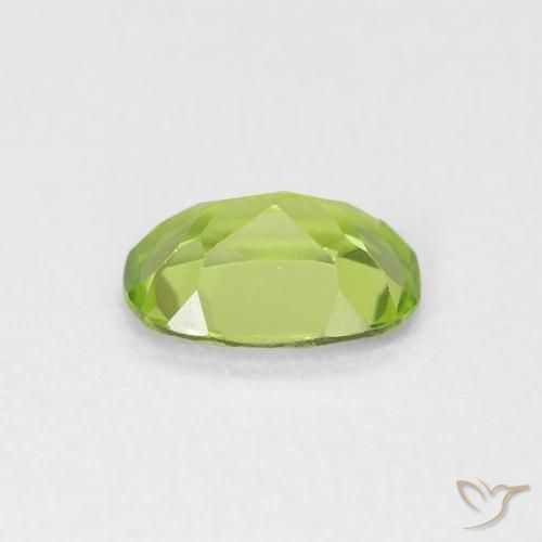 9,17 ctw natürlicher gelblich-grün Peridot, Oval, VVS-VS