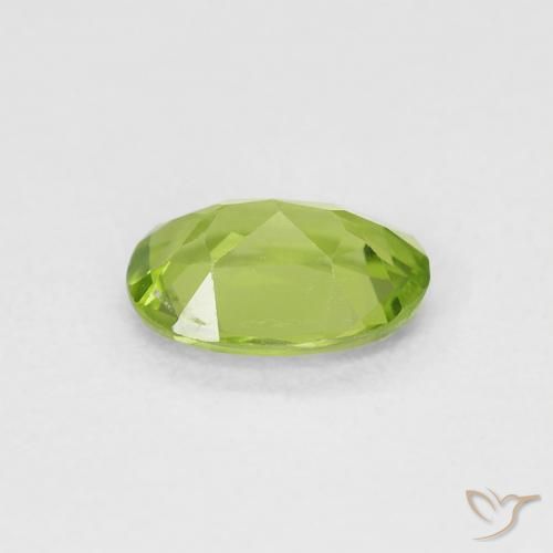 9,17 ctw natürlicher gelblich-grün Peridot, Oval, VVS-VS