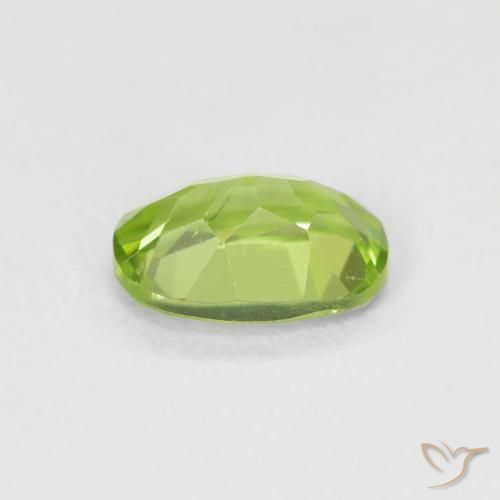 9,17 ctw natürlicher Mittelgrün Peridot, Oval, VVS-VS