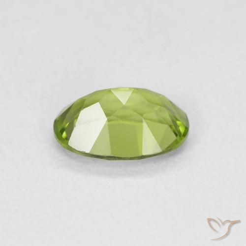 9,17 ctw natürlicher Mittelgrün Peridot, Oval, VVS-VS