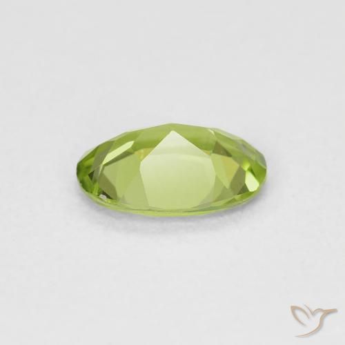 9,17 ctw natürlicher Lebendiges grün Peridot, Oval, VVS-VS
