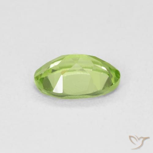 9,17 ctw natürlicher Leichtes lebendiges Grün Peridot, Oval, VVS-VS