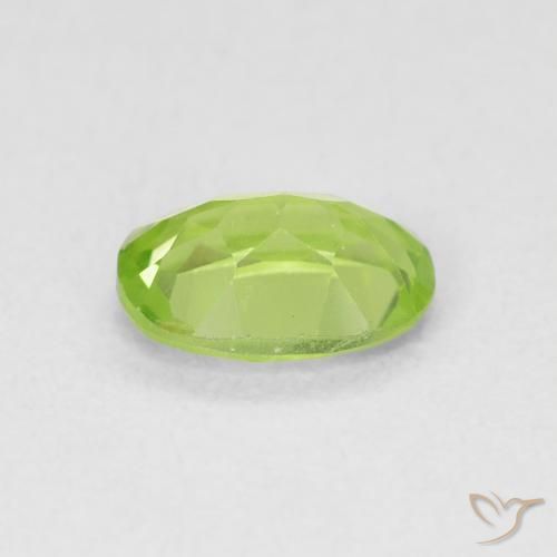 9,17 ctw natürlicher hellgrün Peridot, Oval, VS