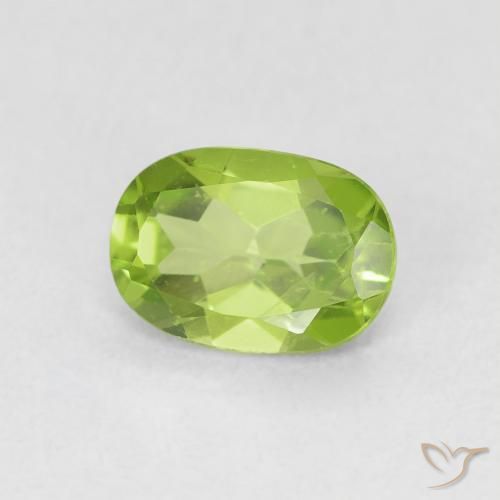 9,17 ctw natürlicher Mittelgrün Peridot, Oval, VS