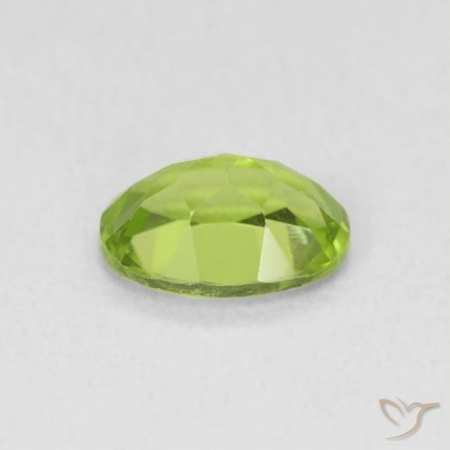 9,17 ctw natürlicher gelblich-grün Peridot, Oval, VS