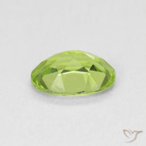 9,17 ctw natürlicher hellgrün Peridot, Oval, VS