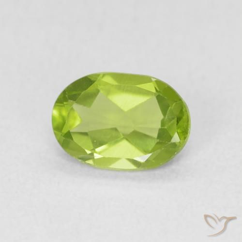 9,17 ctw natürlicher Lebendiges grün Peridot, Oval, VS