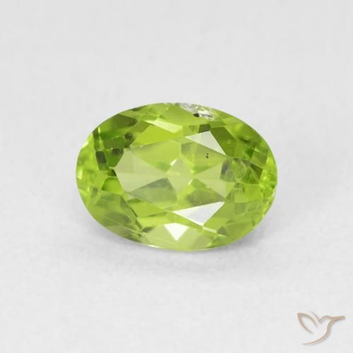 9,17 ctw natürlicher Lebendiges grün Peridot, Oval, VS