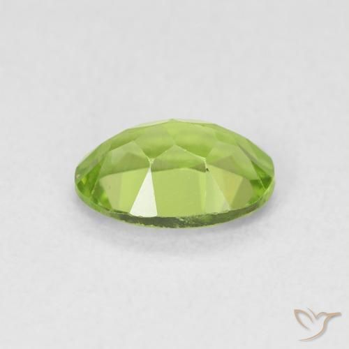9,17 ctw natürlicher gelblich-grün Peridot, Oval, VS