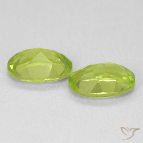 1.79 ct natürliche hellgrün Peridot-Edelsteine, Oval, VVS-VS