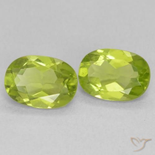 1.75 ct natürliche hellgrün Peridot-Edelsteine, Oval, VVS-VS