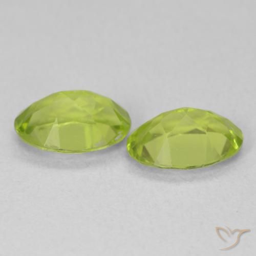 1.60 ct natürliche hellgrün Peridot-Edelsteine, Oval, VVS-VS