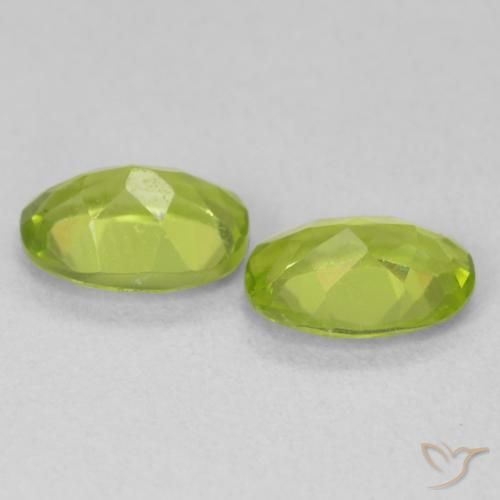 1.74 ct natürliche hellgrün Peridot-Edelsteine, Oval, VVS-VS