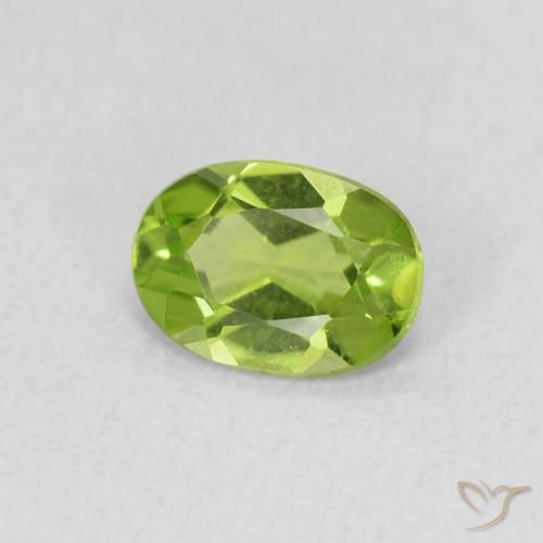 9,17 ctw natürlicher Lebendiges grün Peridot, Oval, VS