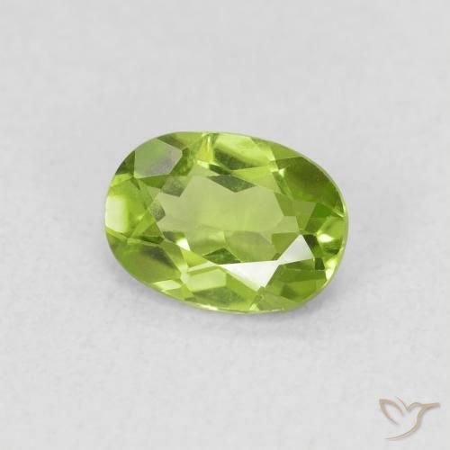 9,17 ctw natürlicher Mittelgrün Peridot, Oval, VS