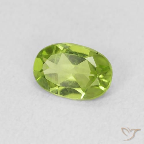 9,17 ctw natürlicher Lebendiges grün Peridot, Oval, VS