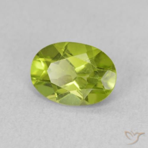 9,17 ctw natürlicher Mittelgrün Peridot, Oval, VS