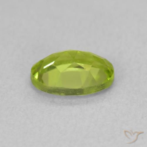 9,17 ctw natürlicher hellgrün Peridot, Oval, VS