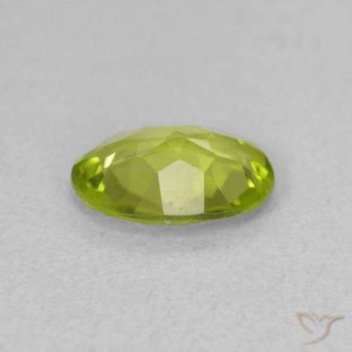 9,17 ctw natürlicher Lebendiges grün Peridot, Oval, VVS-VS