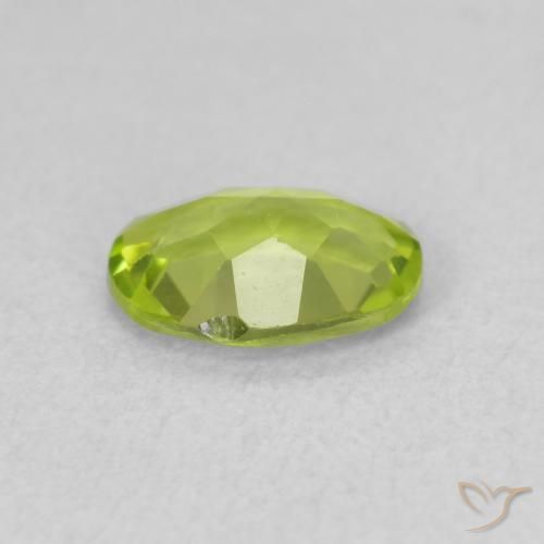 9,17 ctw natürlicher Lebendiges grün Peridot, Oval, VVS-VS