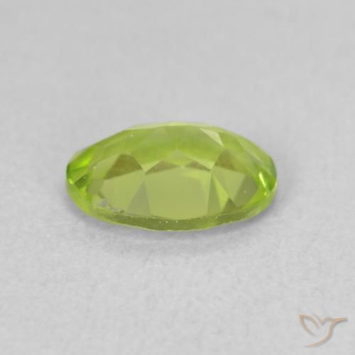 9,17 ctw natürlicher Lebendiges grün Peridot, Oval, VVS-VS