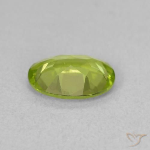 9,17 ctw natürlicher hellgrün Peridot, Oval, VVS-VS
