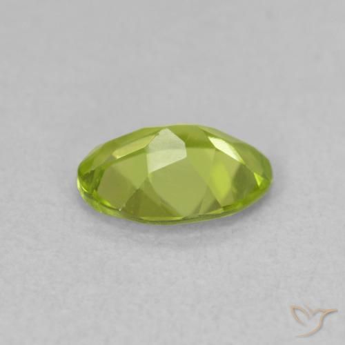 9,17 ctw natürlicher hellgrün Peridot, Oval, VVS-VS