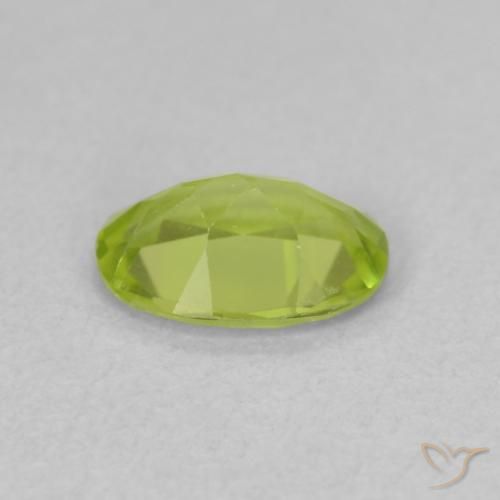 9,17 ctw natürlicher hellgrün Peridot, Oval, VVS-VS