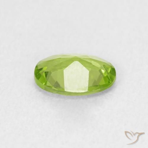 9,17 ctw natürlicher Lebendiges grün Peridot, Oval, VVS-VS