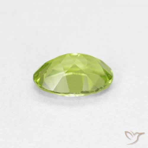 9,17 ctw natürlicher Lebendiges grün Peridot, Oval, VVS-VS