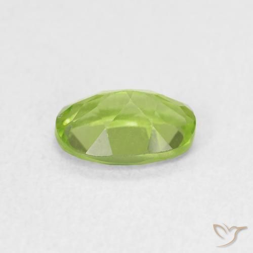 9,17 ctw natürlicher Mittelgrün Peridot, Oval, VVS-VS